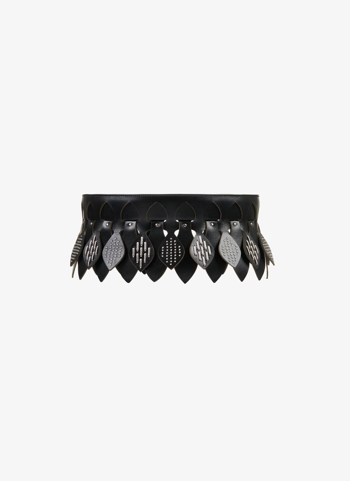 Leather belt  ALAÏA BLACK LEATHER BELT